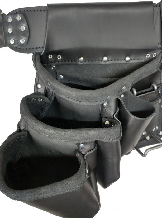 100% Leather Framing Tool Belt/Apron - 701 Cadillac - Professional Quality CAS-701