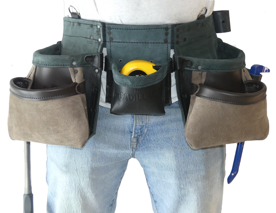 100% Leather Tool Belt/Apron  - 201 Cadillac - Professional Quality CAS-201