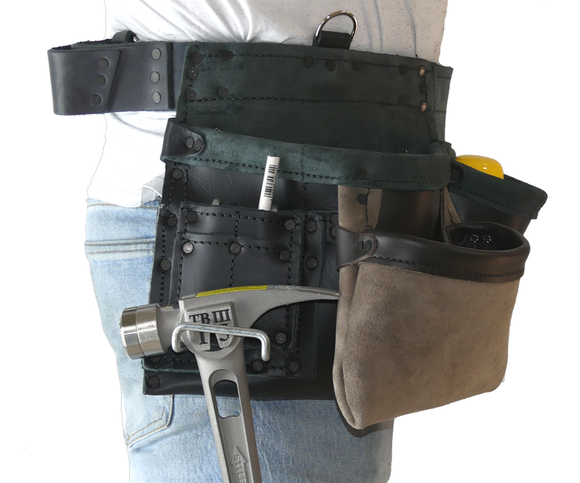 100% Leather Tool Belt/Apron  - 201 Cadillac - Professional Quality CAS-201