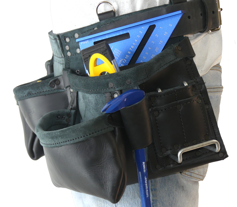 100% Leather Tool Belt/Apron - 301 Cadillac - Professional Quality CAS-301