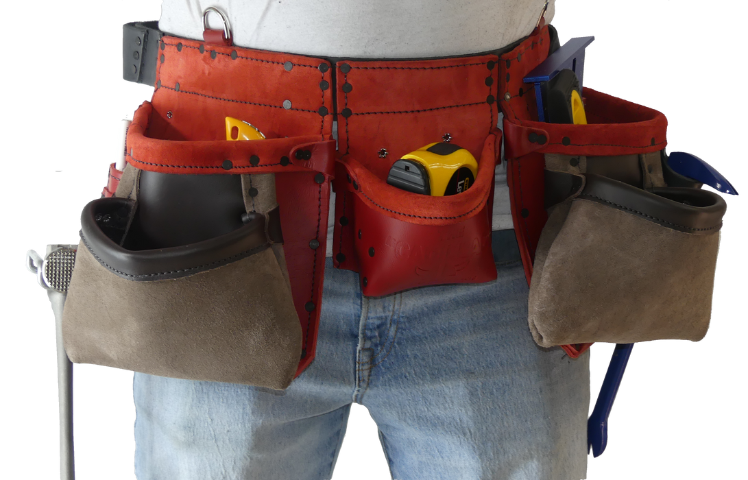 100% Leather Tool Belt/Apron - 301 Cadillac - Professional Quality CAS-301