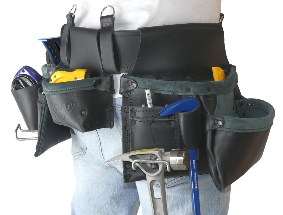 100% Leather Tool Belt/Apron - 501 Cadillac - Professional Quality CAS-501