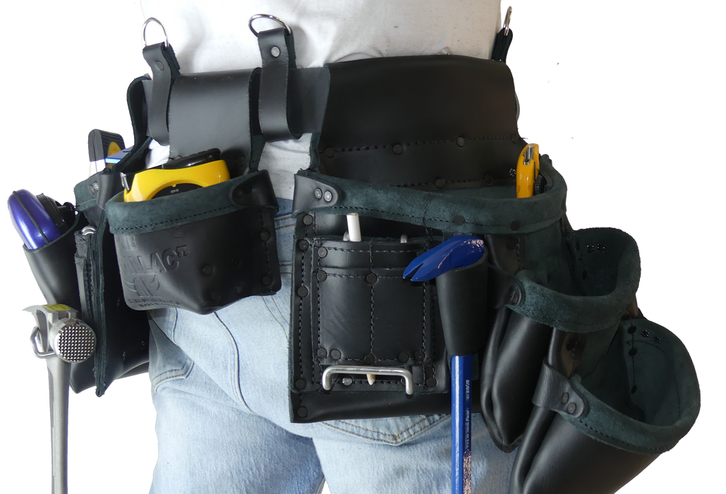 100% Leather Framing Tool Belt/Apron - 601 Cadillac - Professional Quality CAS-601