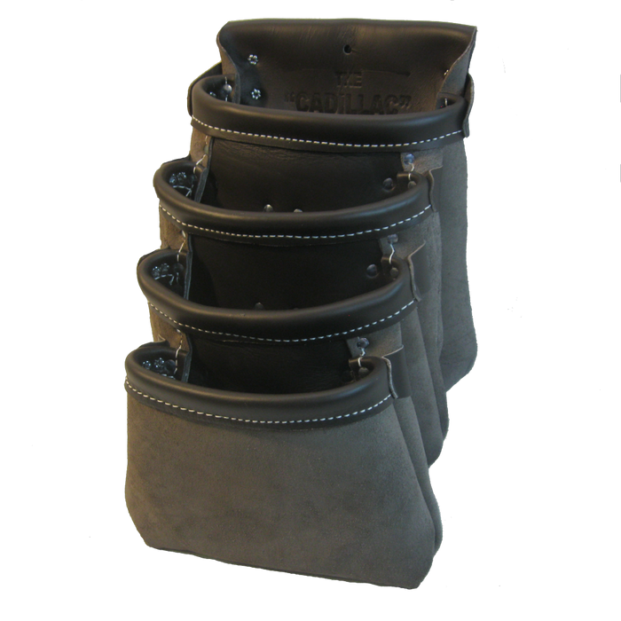 4 Large Pocket Nail Pouch - Professional Quality - Drywall / All-Trades FPP-30