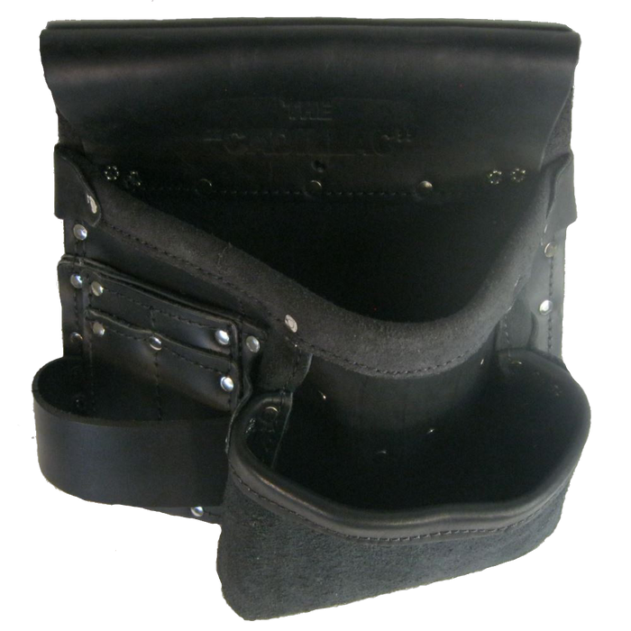 100% Leather Electrician's Tool Pouch - Half Cadillac - Professional Quality HC-16
