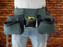 Load image into Gallery viewer, 100% Leather Tool Belt/Apron  - 201 Cadillac - Professional Quality