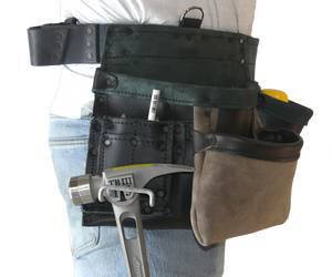 100% Leather Tool Belt/Apron  - 201 Cadillac - Professional Quality
