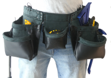 Load image into Gallery viewer, 100% Leather Tool Belt/Apron - 301 Cadillac - Professional Quality
