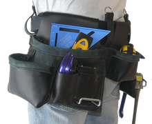 Load image into Gallery viewer, 100% Leather Tool Belt/Apron - 501 Cadillac - Professional Quality
